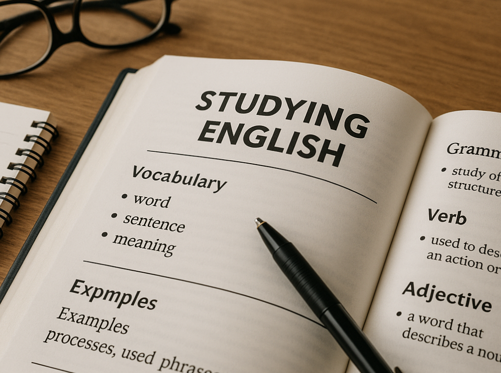  دراسة اللغة الإنجليزية